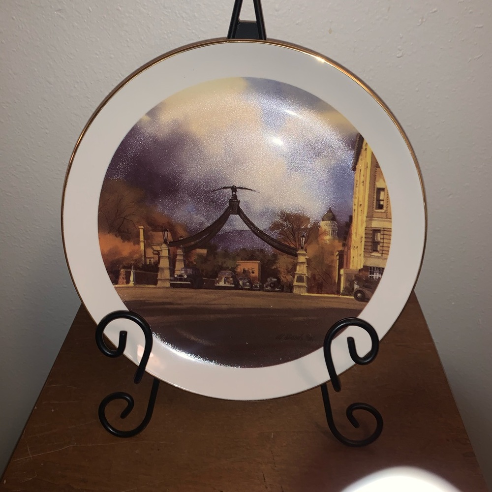 Never used Utah limited edition plates